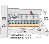 ★手数料０円★秋田市桜３丁目　月極駐車場（LP）